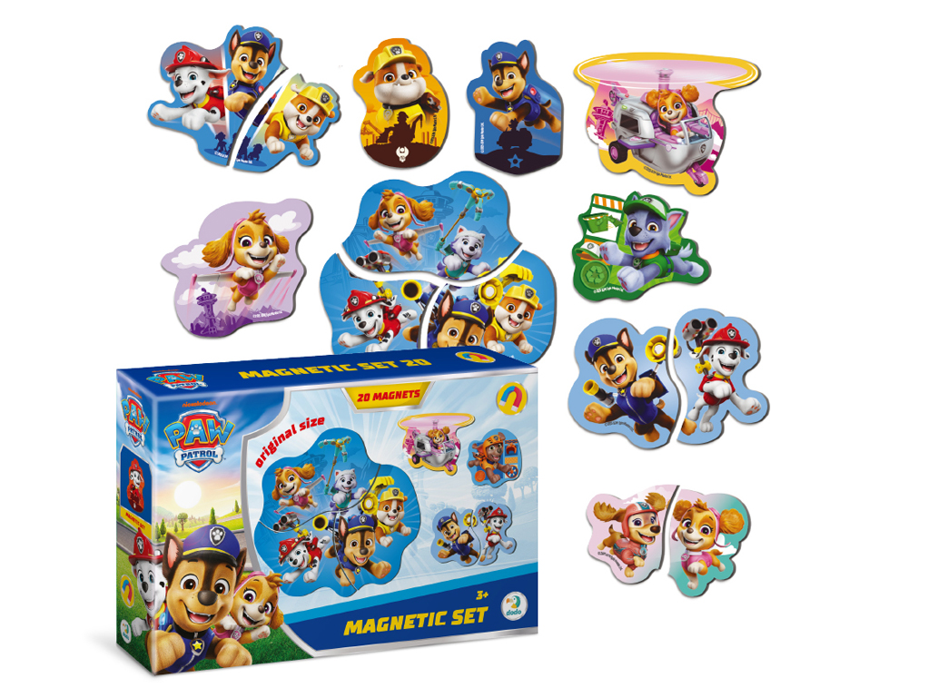 Набір магнітів Paw Patrol, Ігровий майданчик, DoDo 200669