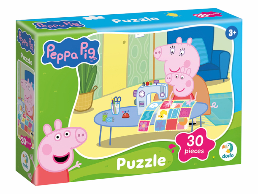 Пазл на 30 елементів Peppa Pig, Ковдра для Немовля, DoDo 200675