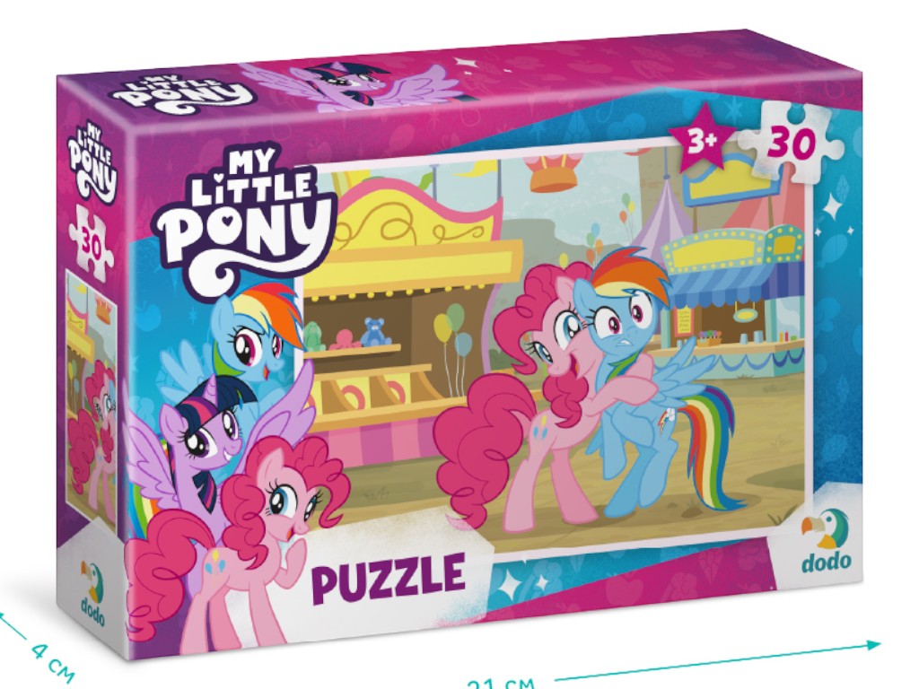 Пазл на 30 елементів My Little Pony, Парк атракціонів, DoDo 200683