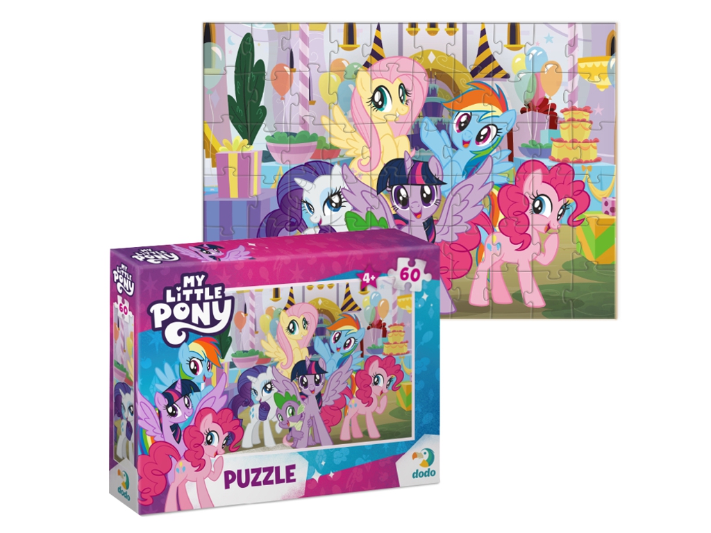 Купить Пазл на 60 элементов My Little Pony, Вечеринка, DoDo 200686