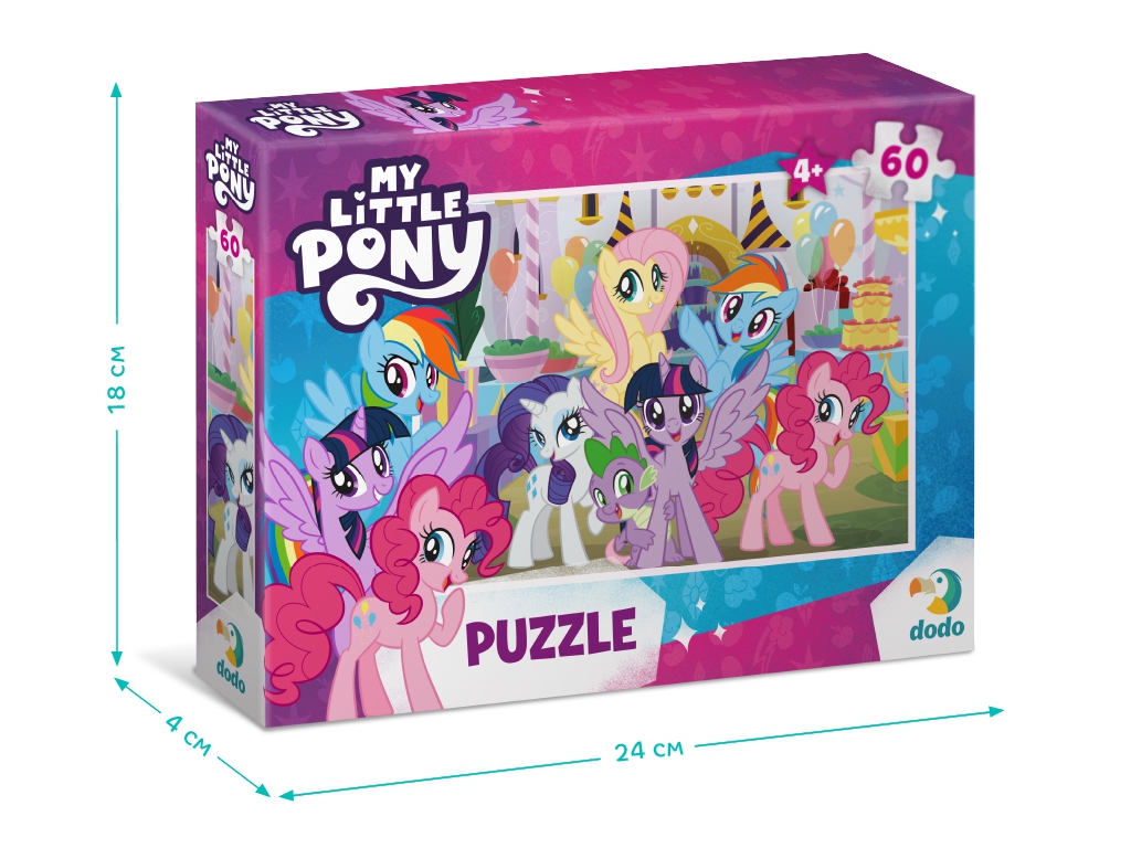 Пазл на 60 елементів My Little Pony, Вечірка, DoDo 200686