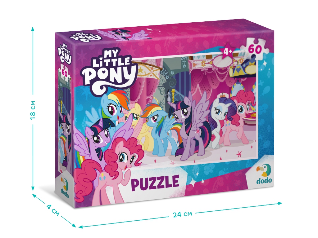 Пазл на 60 елементів My Little Pony, Друзі поні, DoDo 200687
