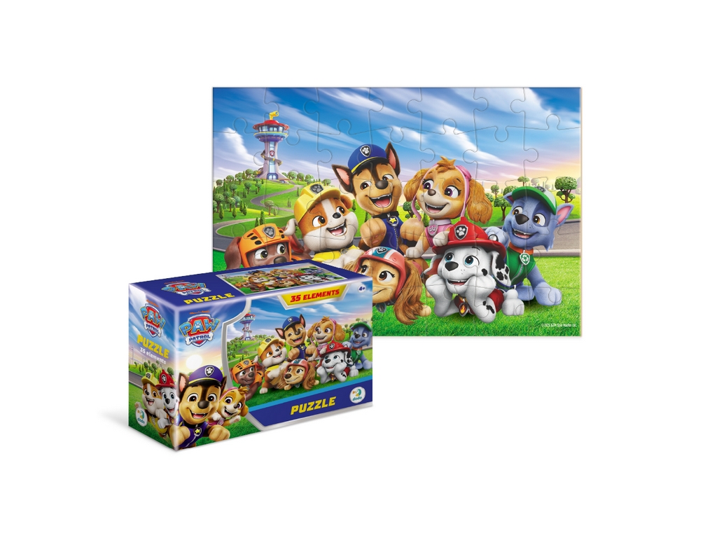 Пазл-міні Paw Patrol, Зустріч біля вежі, 35 елементів, DoDo 200688