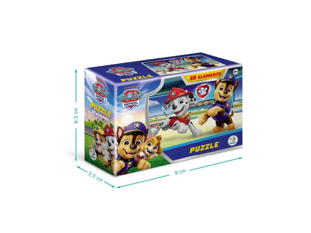 Пазл-мини Paw Patrol, Маршал и Гонщик, DoDo 200691