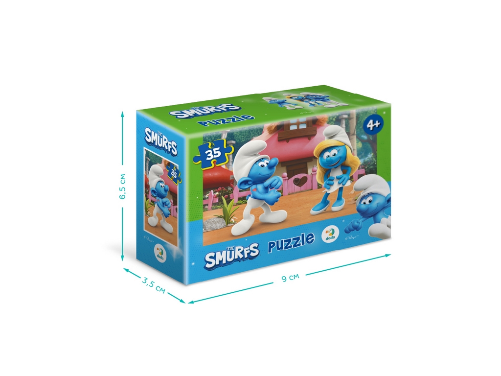 Пазл-мини The Smurfs, Романтика, DoDo 200692