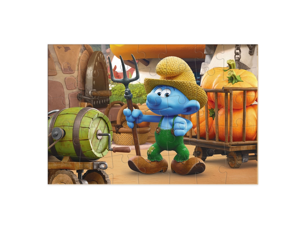 Пазл-міні The Smurfs, Фермер з гарбузами, DoDo 200693
