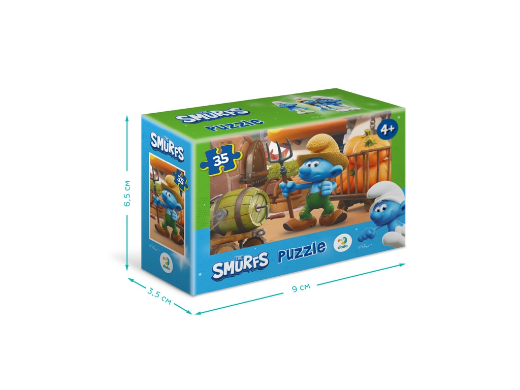 Пазл-міні The Smurfs, Фермер з гарбузами, DoDo 200693