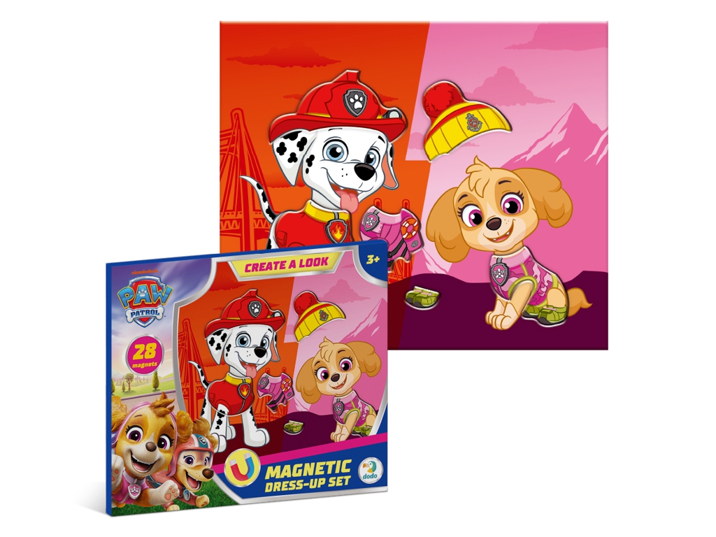 Магнитная игра одевалка Маршал и Скай, DoDo 200699