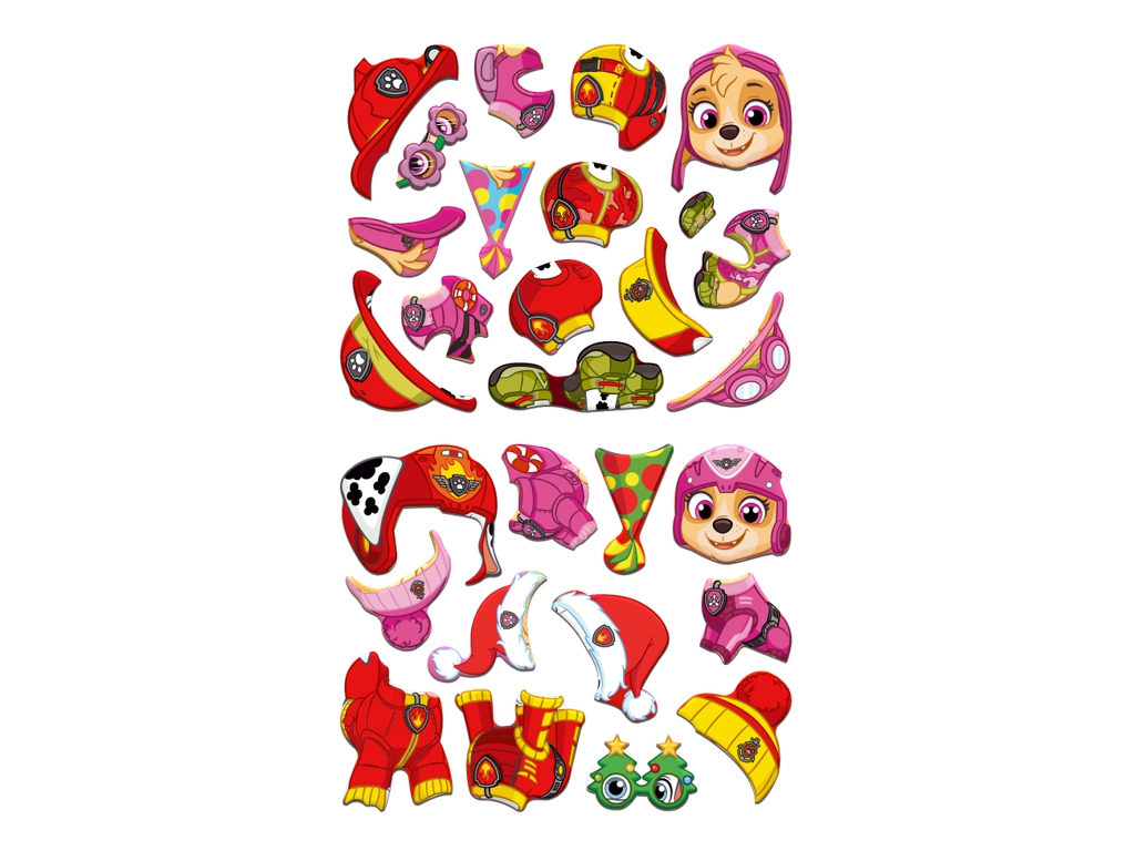 Магнитная игра одевалка Маршал и Скай, DoDo 200699