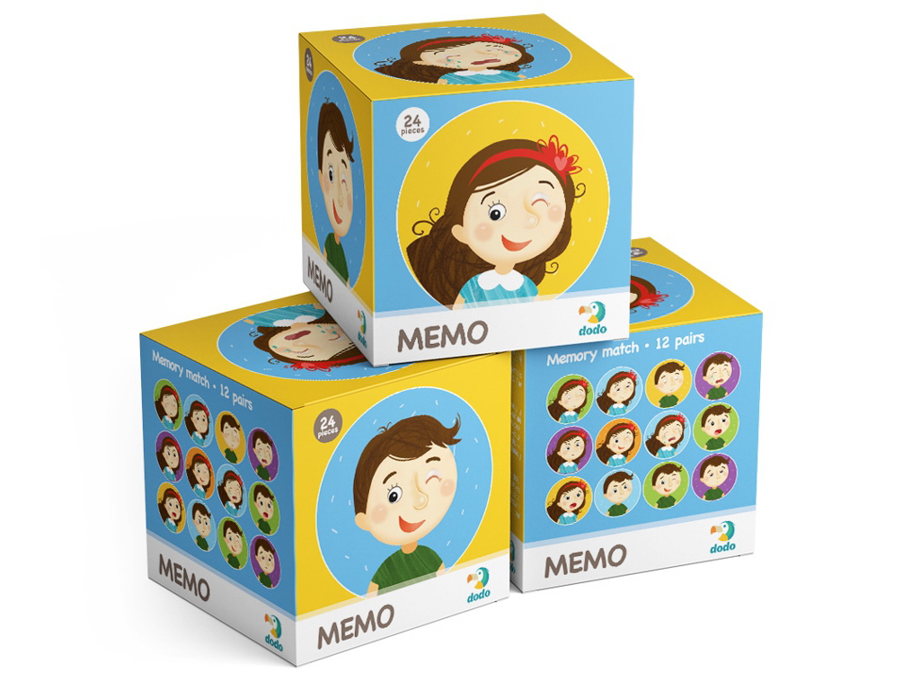 Игра Мини Мемо Эмоции, DoDo