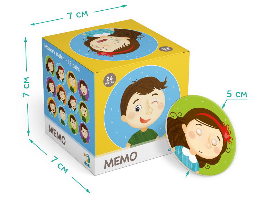Игра Мини Мемо Эмоции, DoDo