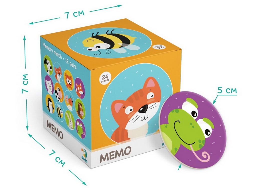 Игра Мини Мемо Животные, DoDo