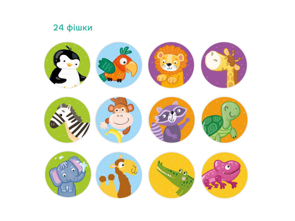 Игра Мини Мемо Дикие животные, DoDo