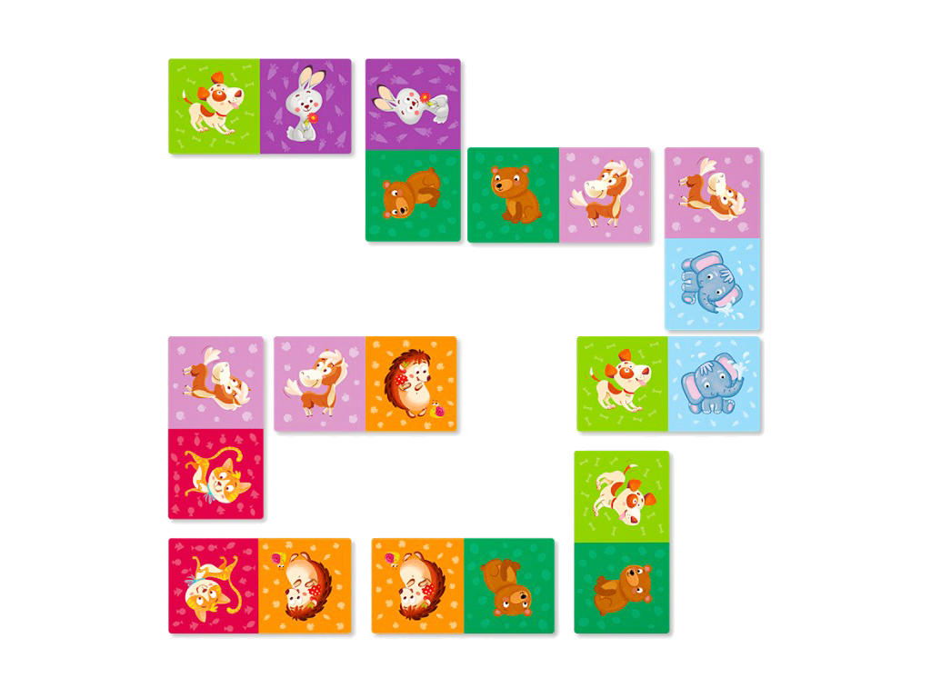 Игра Домино Животные, DoDo