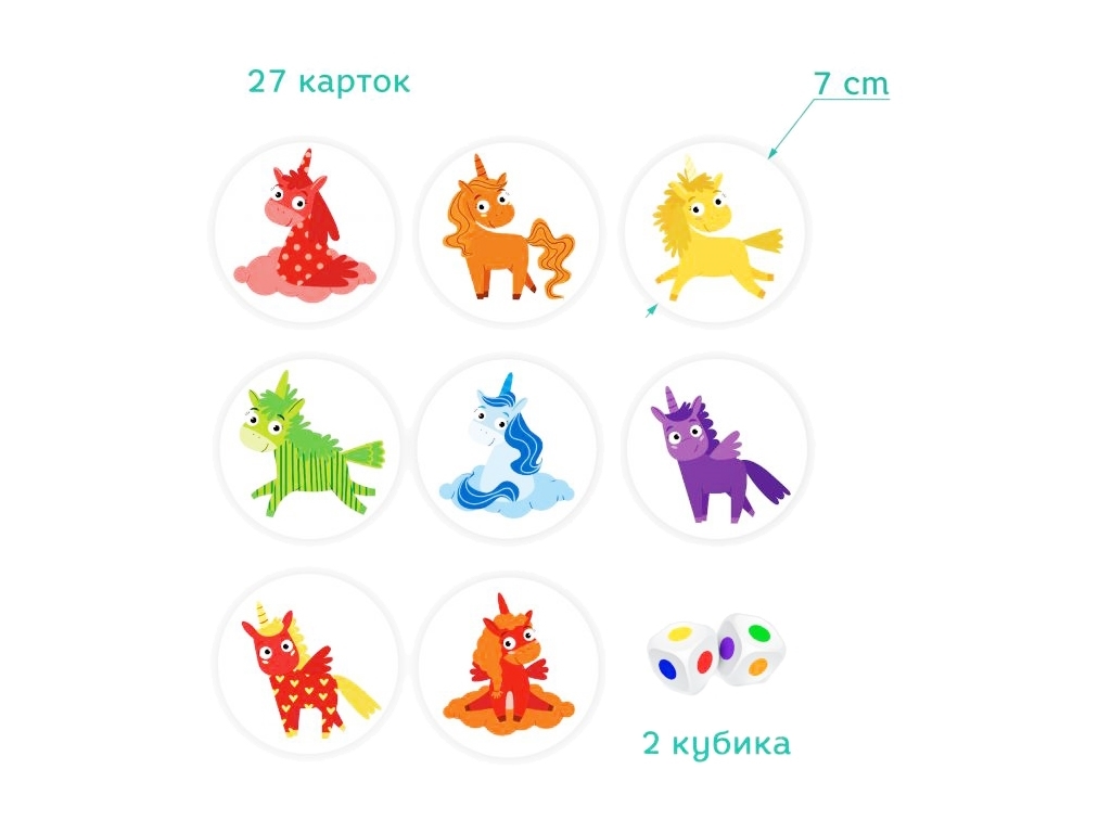 Игра настольная Единорожки, DoDo