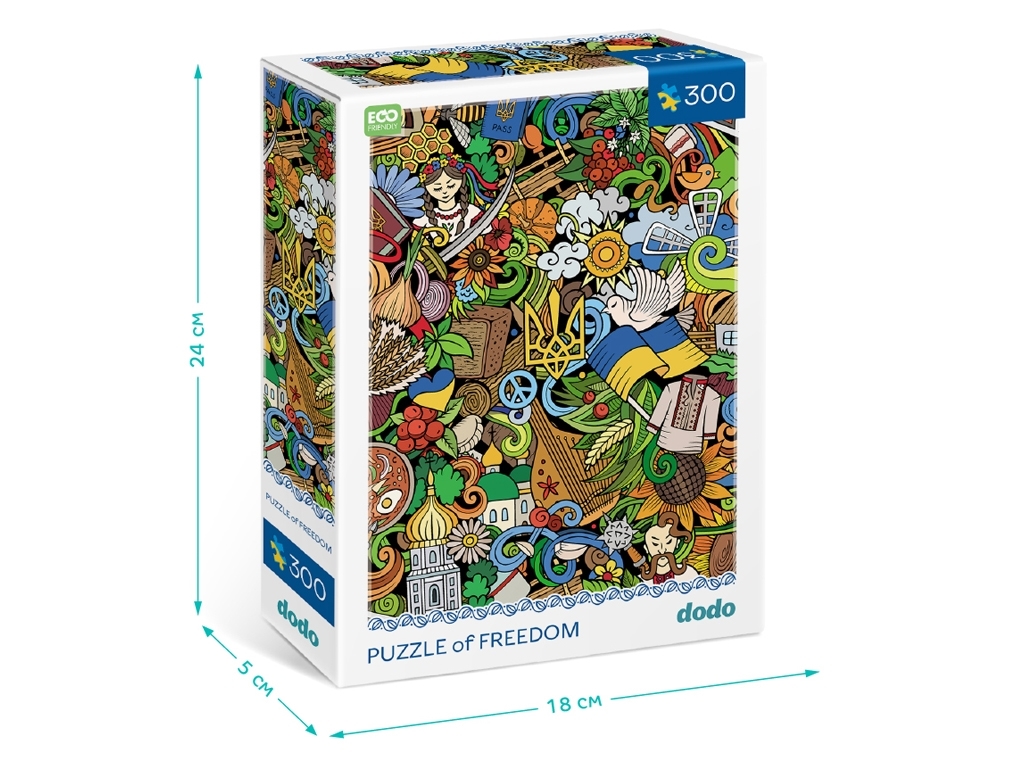 Пазл Український настрій, 300 елементів, DoDo 300587