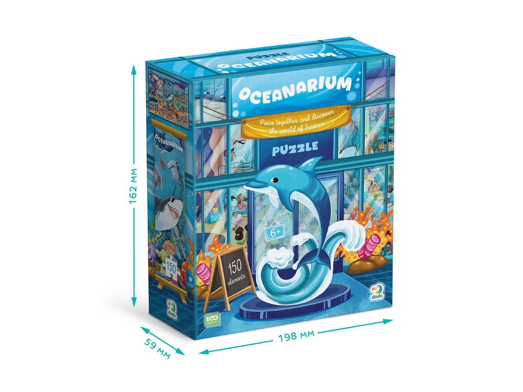 Пазл Музей Океанаріум, 150 елементів, DoDo 300641