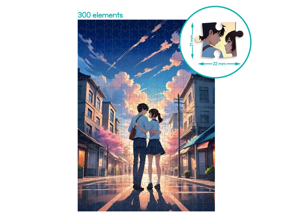 Пазл Medium-M Теплі обійми, 300 елементів, DoDo 300673