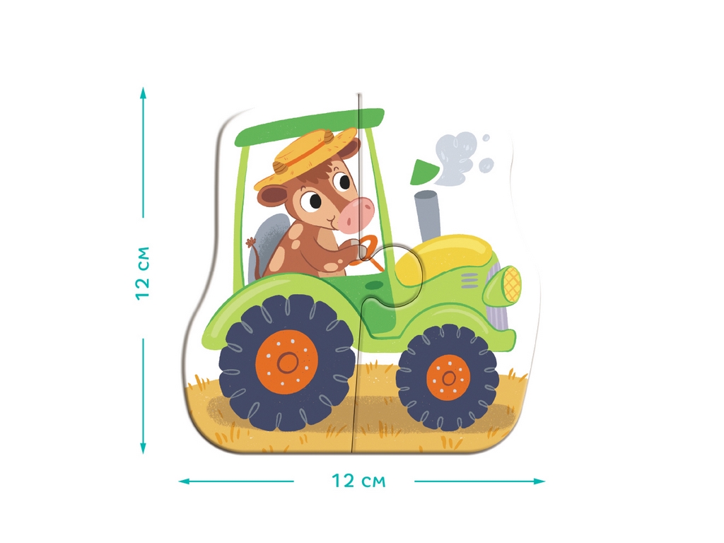 Пазл 4в1 Baby puzzle, Транспорт, DoDo