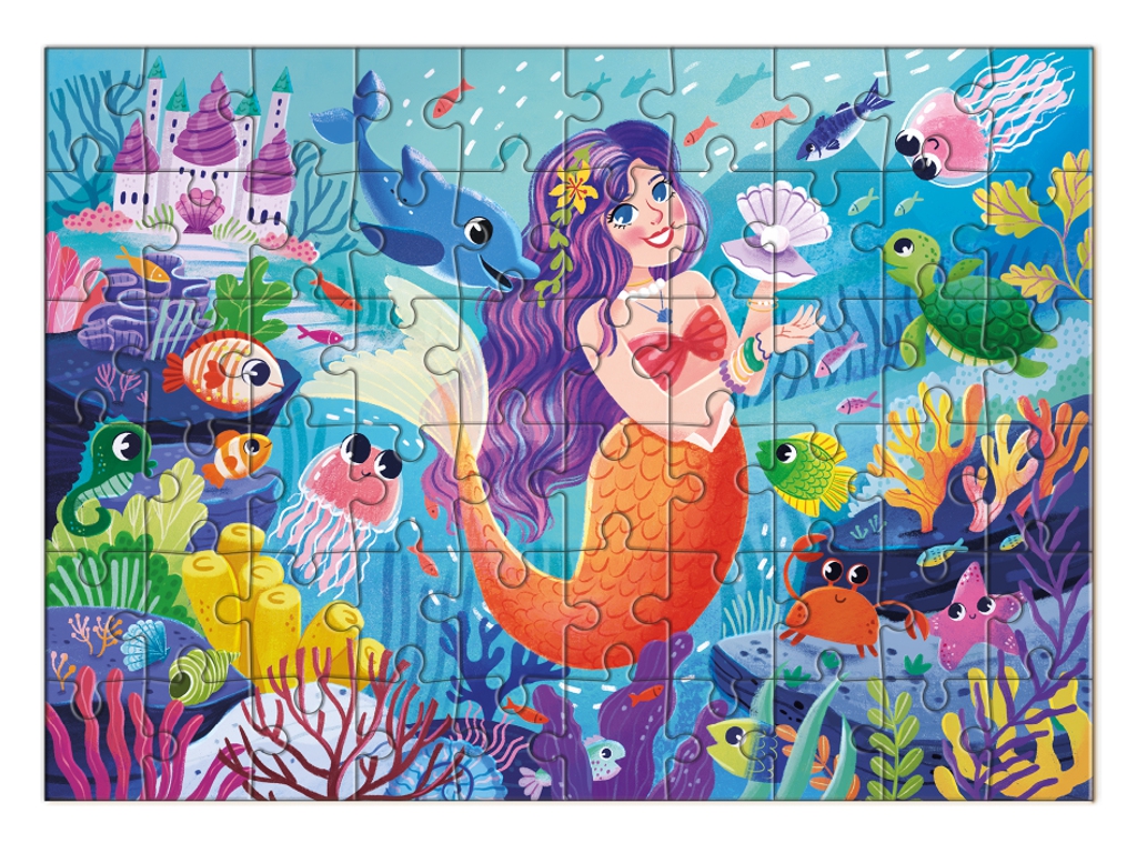 Пазл Русалочка, на 60 элементов, DoDo 300712