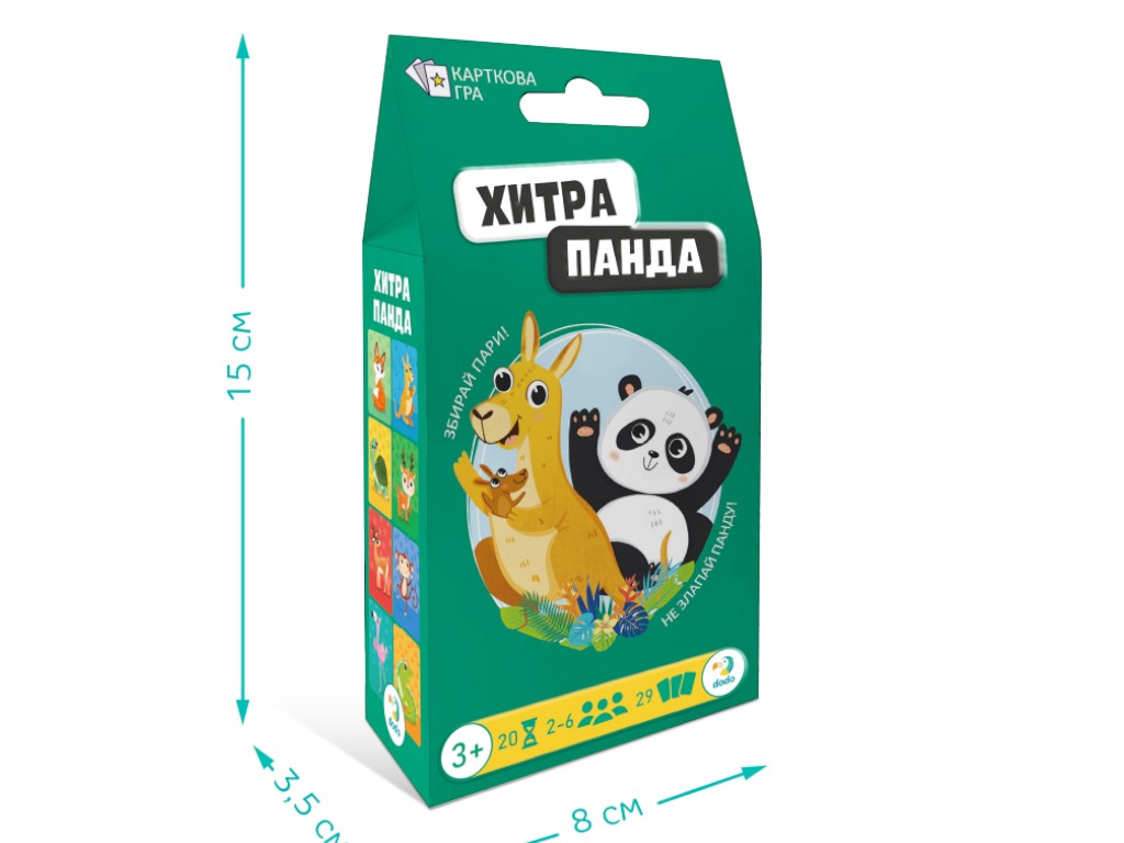 Карточная игра Хитрая панда, DoDo