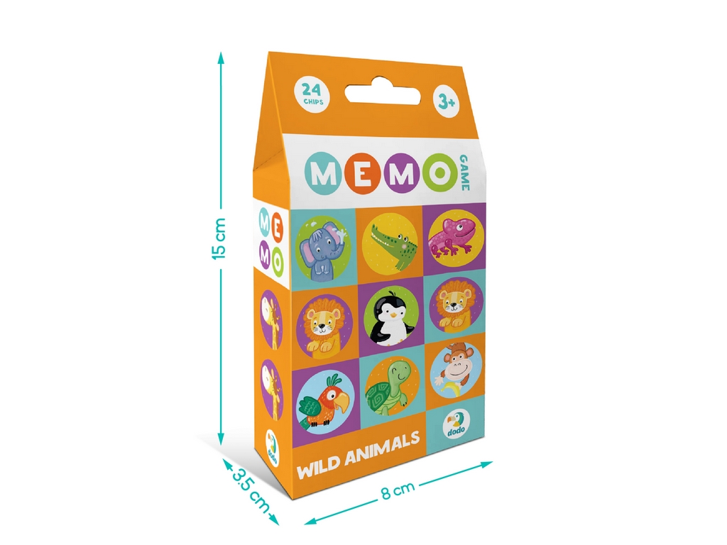 Игра Мемо Дикие животные, DoDo
