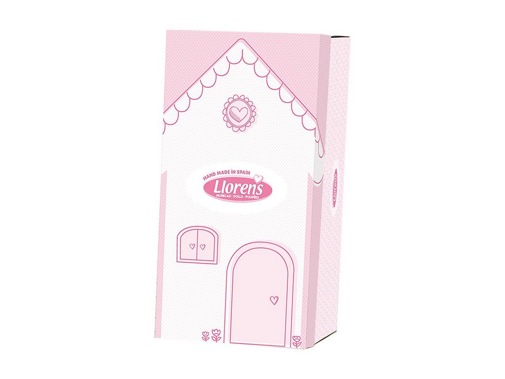 Лялька інтерактивна Mimi Porta Bebe 7401 40 см з сумкою-люлькою та соскою, Llorens