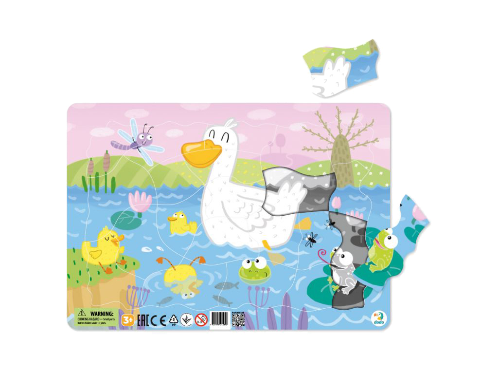 Пазл с рамкой Утята, 21 элемент, DoDo