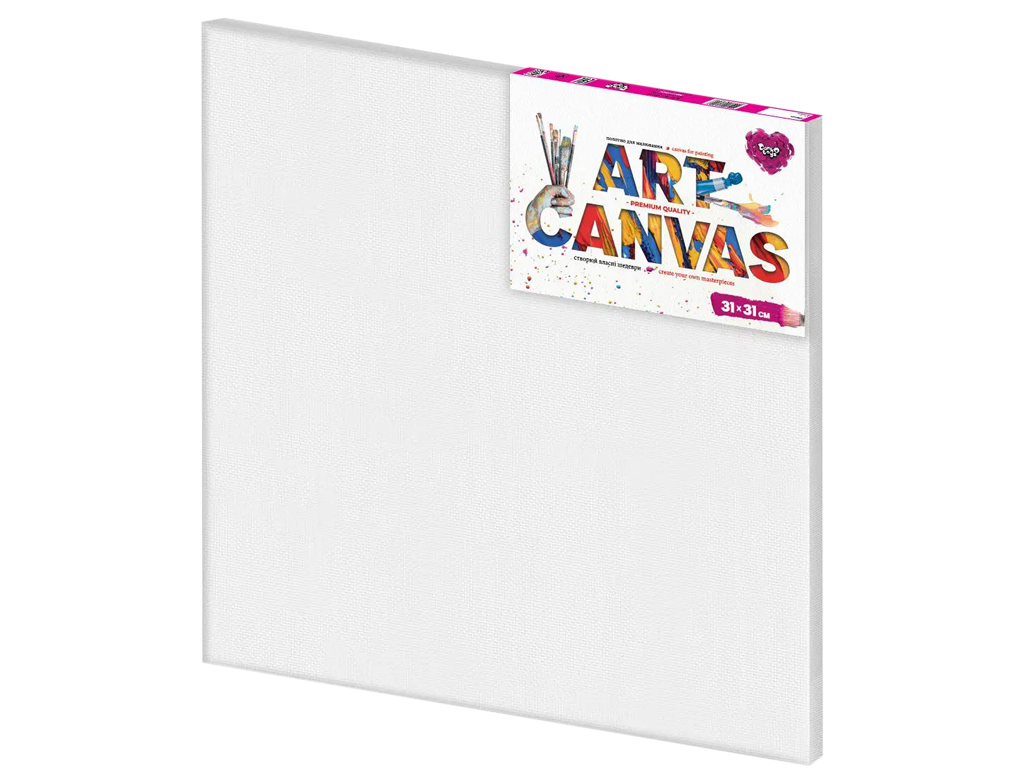 Холст для рисования Art Canvas 31х31 см. Danko Toys AC-31х31