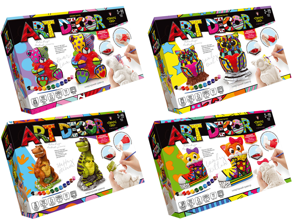 Набір для творчості Art Decor. Danko Toys ARTD-01-01-04U