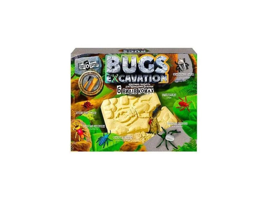 Набор проведения раскопок Жуки BUGS EXCAVATION, Danko Toys