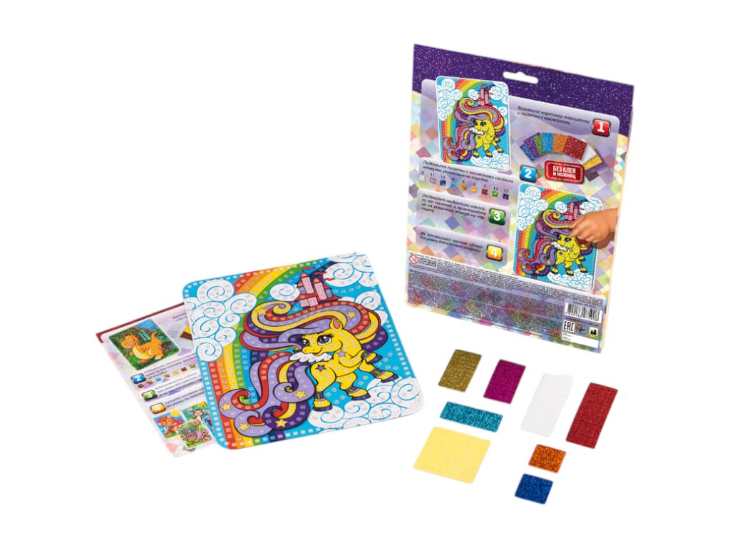 Набір для творчості Блискуча мозаїка, Danko Toys