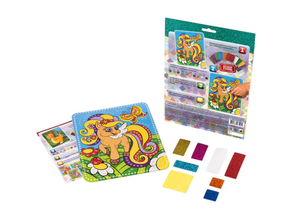 Набір для творчості Блискуча мозаїка, Danko Toys