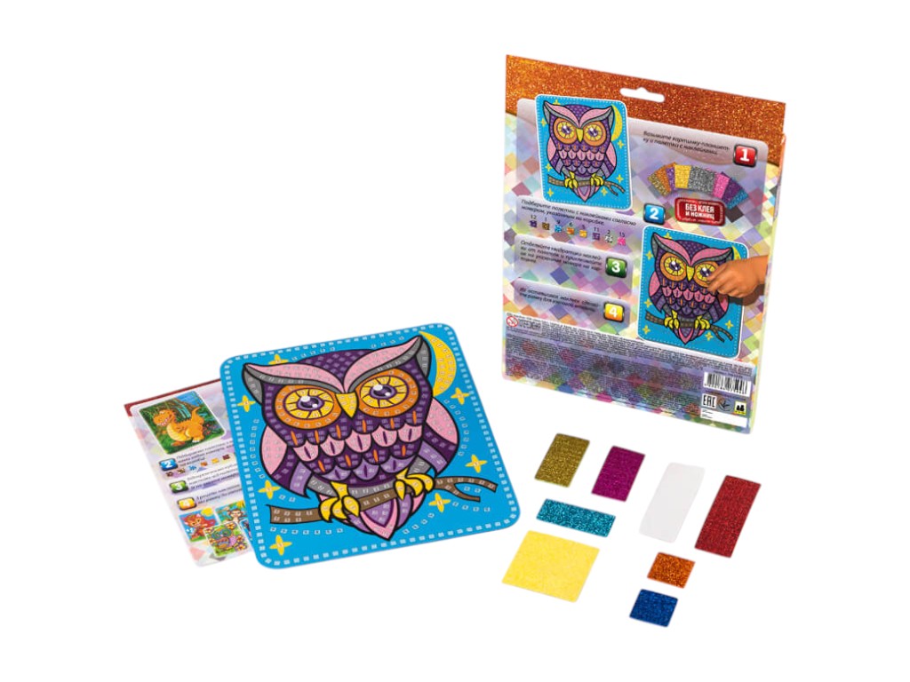 Набір для творчості Блискуча мозаїка, Danko Toys