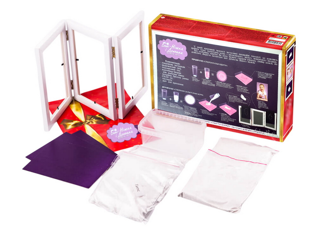 Набор для творчества Бэби-Ножка и Ладонка, Danko Toys