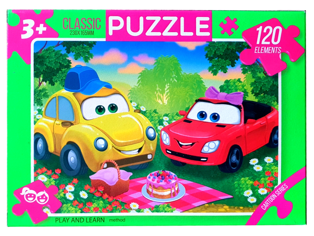 Пазлы 120 элементов, Danko Toys ДТ-ПЗ-05-30; (цена за 1шт)