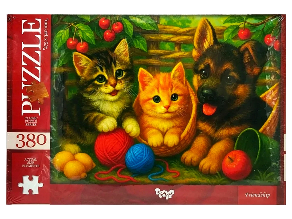 Пазли Friendship, 380 елементів, Danko Toys