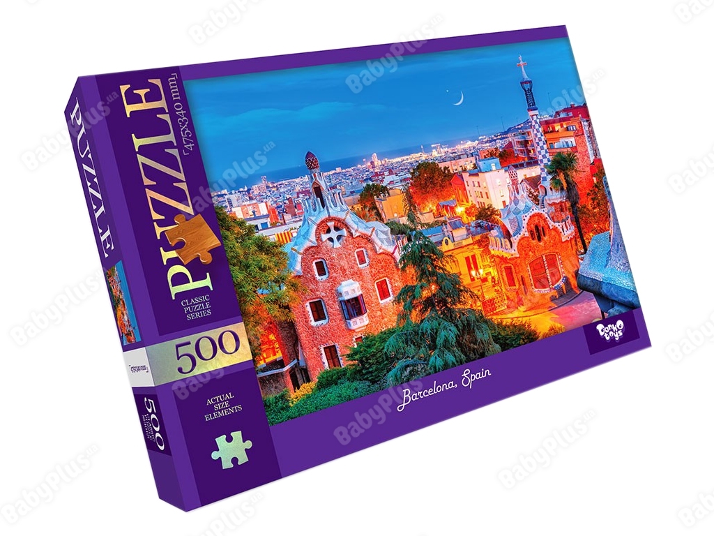 Пазли 500 елементів, Danko Toys