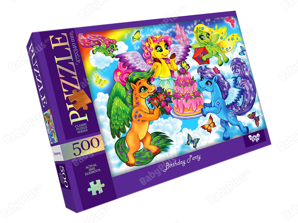 Пазлы День рождения, 500 элементов, Danko Toys