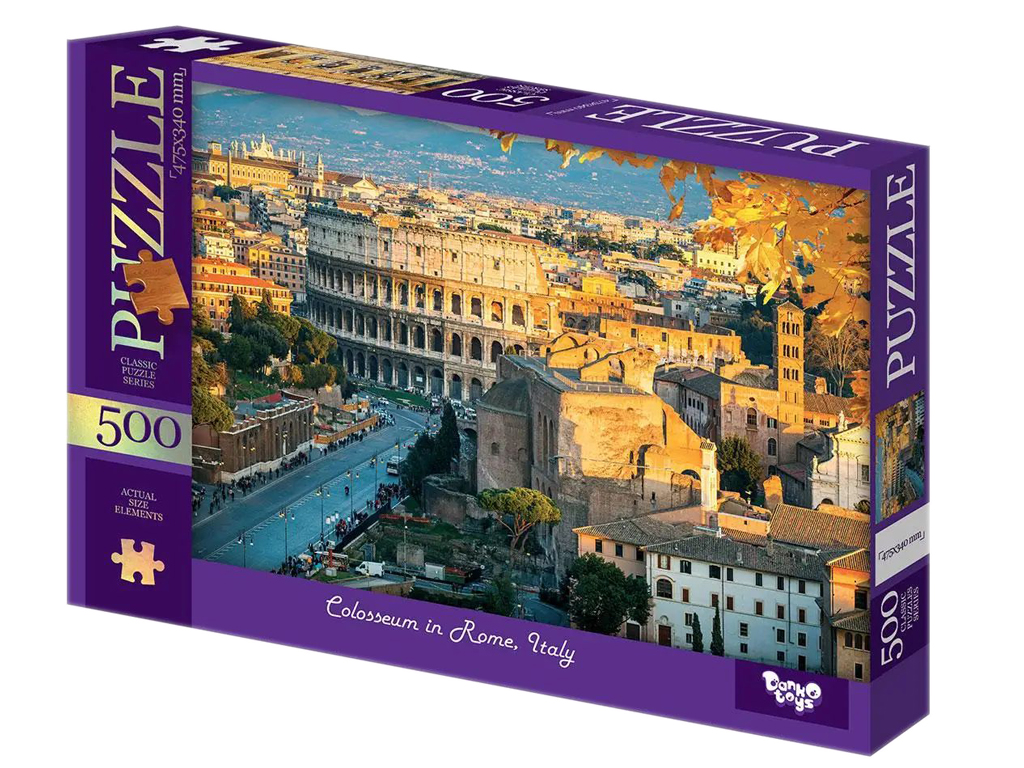 Пазлы Colosseum in Rome. Italy. 500 элементов. Danko Toys C500-15-03