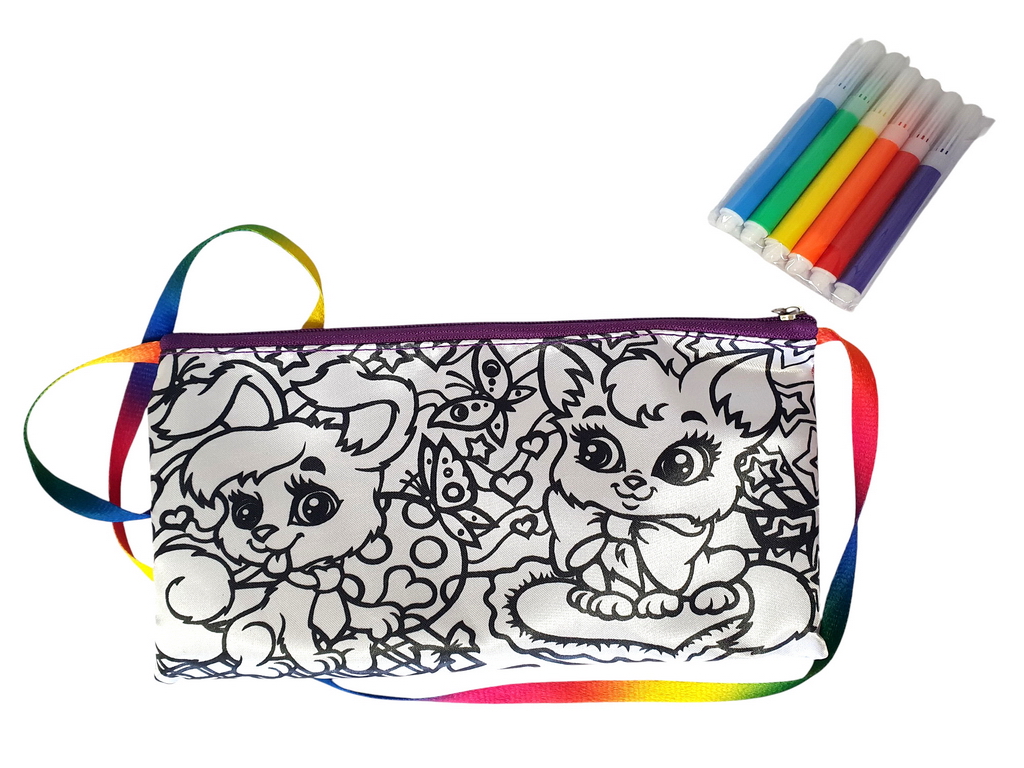 Набор креативного творчества My Color Clutch клатч-пенал-раскраска, Danko Toys