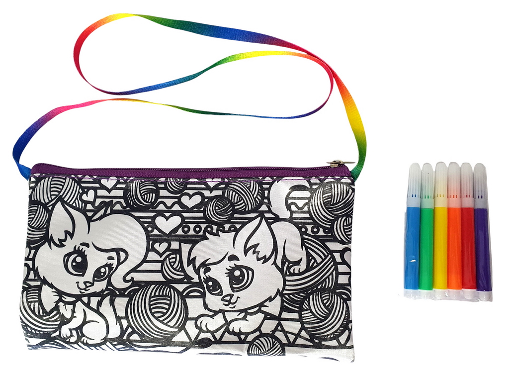 Набор креативного творчества My Color Clutch клатч-пенал-раскраска, Danko Toys