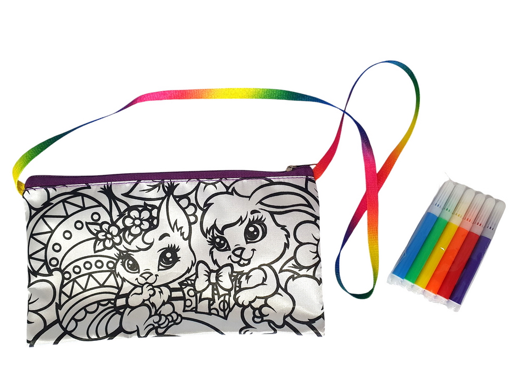 Набор креативного творчества My Color Clutch клатч-пенал-раскраска, Danko Toys