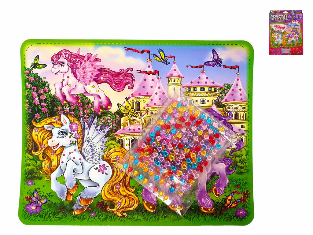 Комплект для творчості CRYSTAL MOSAIC KIDS, Danko Toys