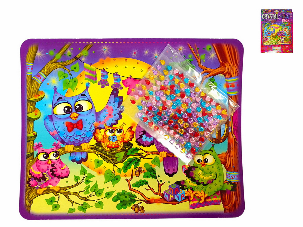 Комплект для творчості CRYSTAL MOSAIC KIDS, Danko Toys