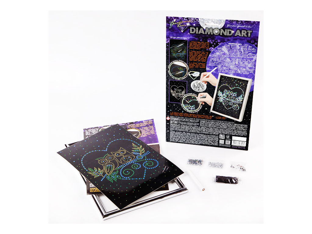 Набор для творчества DIAMOND ART, Danko Toys