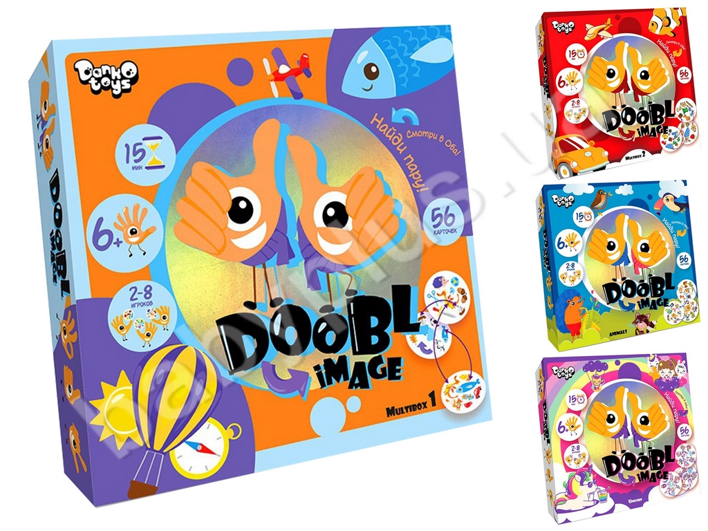 Настольная игра DOOBL IMAGE Большая, Danko Toys