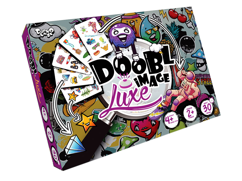 Настільна гра "Doobl Image Luxe", 4+, Danko Toys