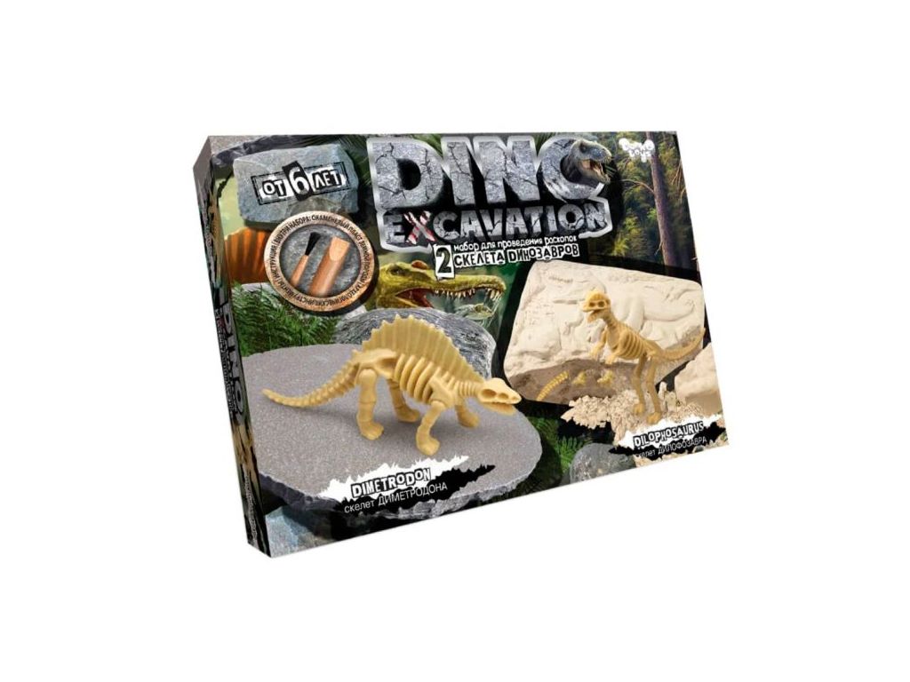Набір для проведення розкопок динозаври DINO EXCAVATION, Danko Toys