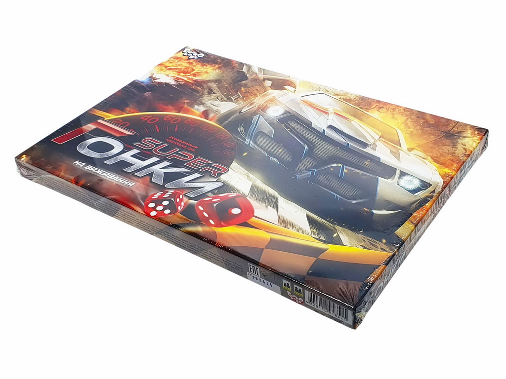 Настольная игра "Маленькая гонка на выживание", 6+, Danko Toys